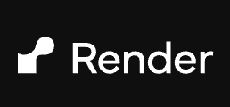 Render homepage — Select a service, Deploy your code, Render does the rest